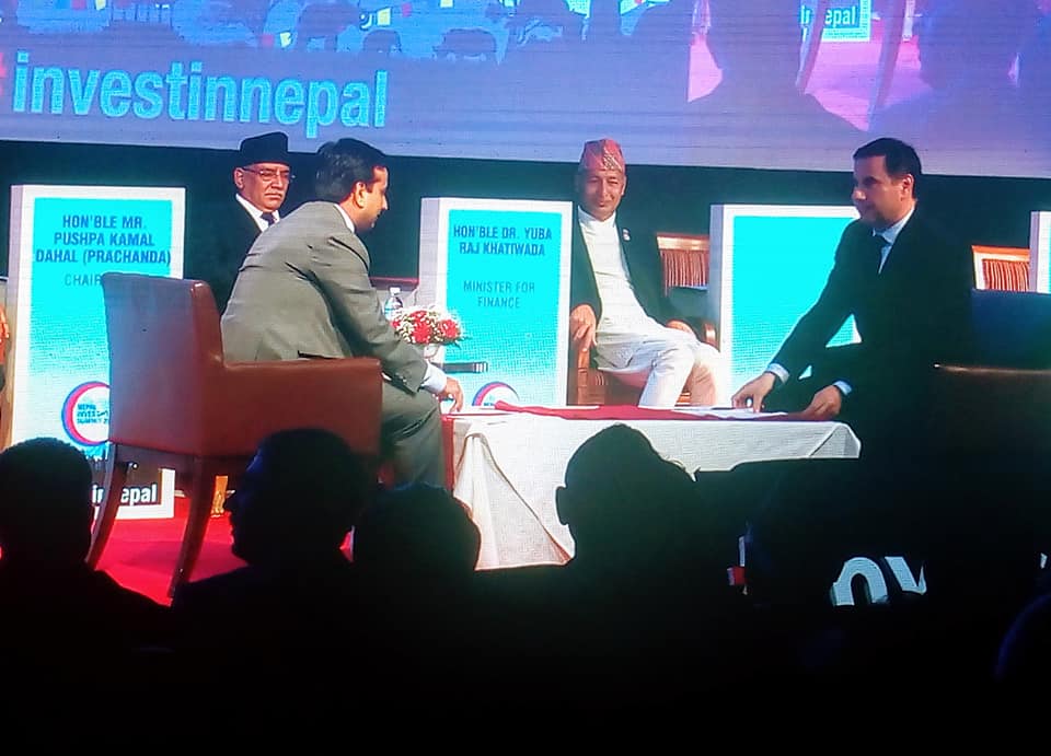 लगानी सम्मेलनमा १५ वटा सम्झौता