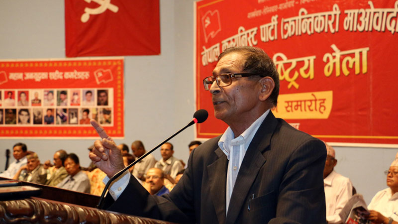 बैद्य भन्छन् विप्लव नेतृत्वको नेकपालाई प्रतिबन्ध लगाउनु गम्भीर भूल