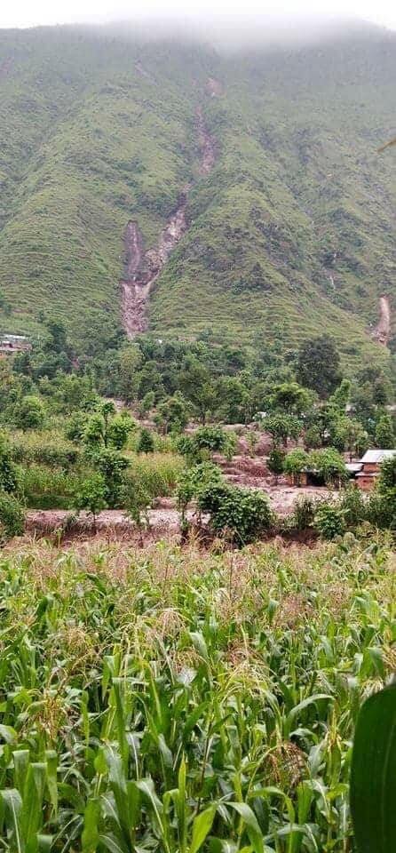 गुल्मीमा पहिरोले पुरिदा १० जनाको ज्यान गयो, सात बेपत्ता