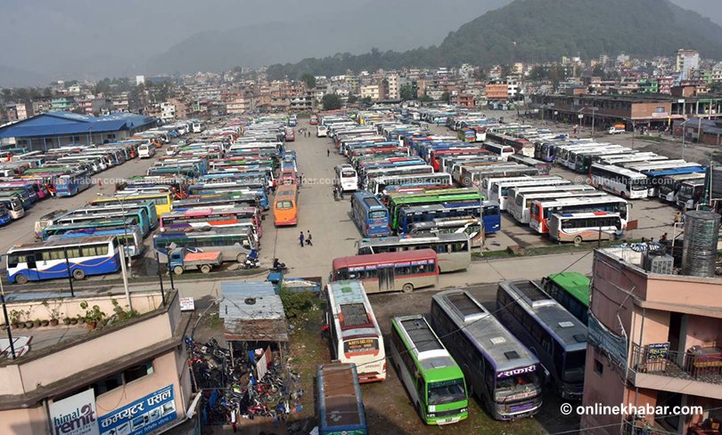 नयाँ बसपार्क बन्दैछ ब्यापारिक केन्द्र,सम्झौता नै गायवपछि ब्यवसायी आन्दोलित
