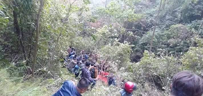 अर्घाखाँचीमा बस दुर्घटना, दश जनाको ज्यान गयो
