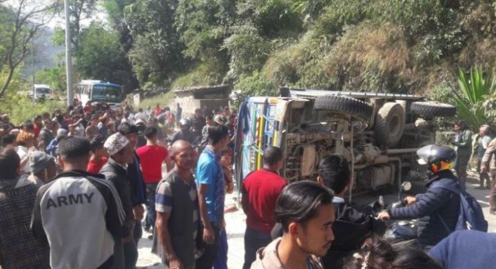 कहाली लाग्दा सडक दुर्घटना