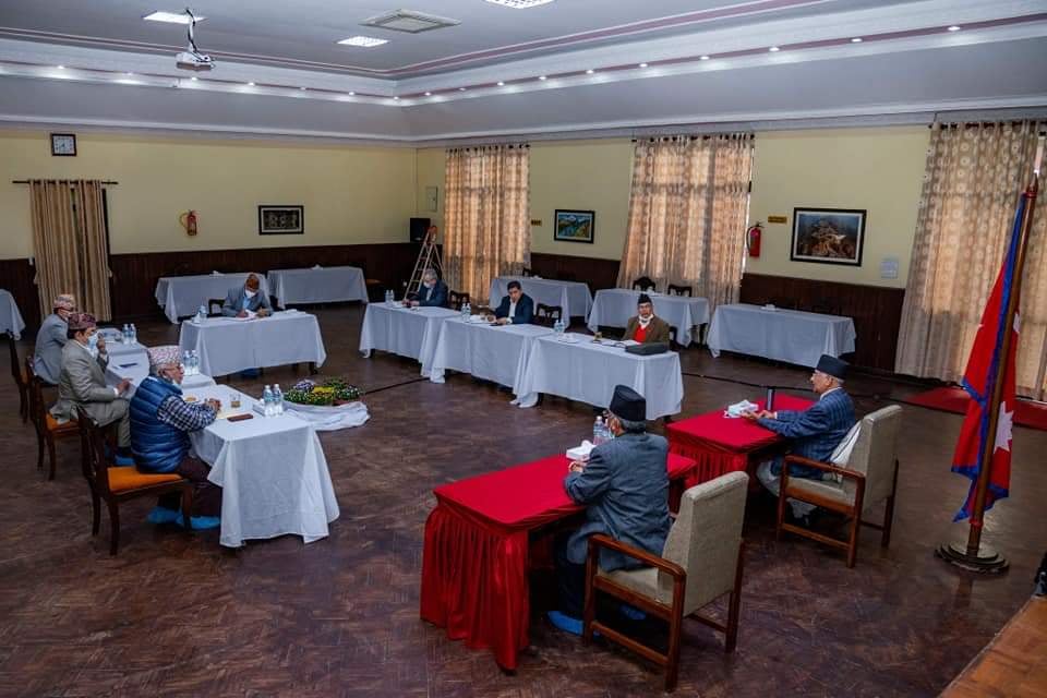 एमसीसीमा रुमल्लिएको नेकपा, अन्तिम समयमा सचिवालय बैठक स्थगित