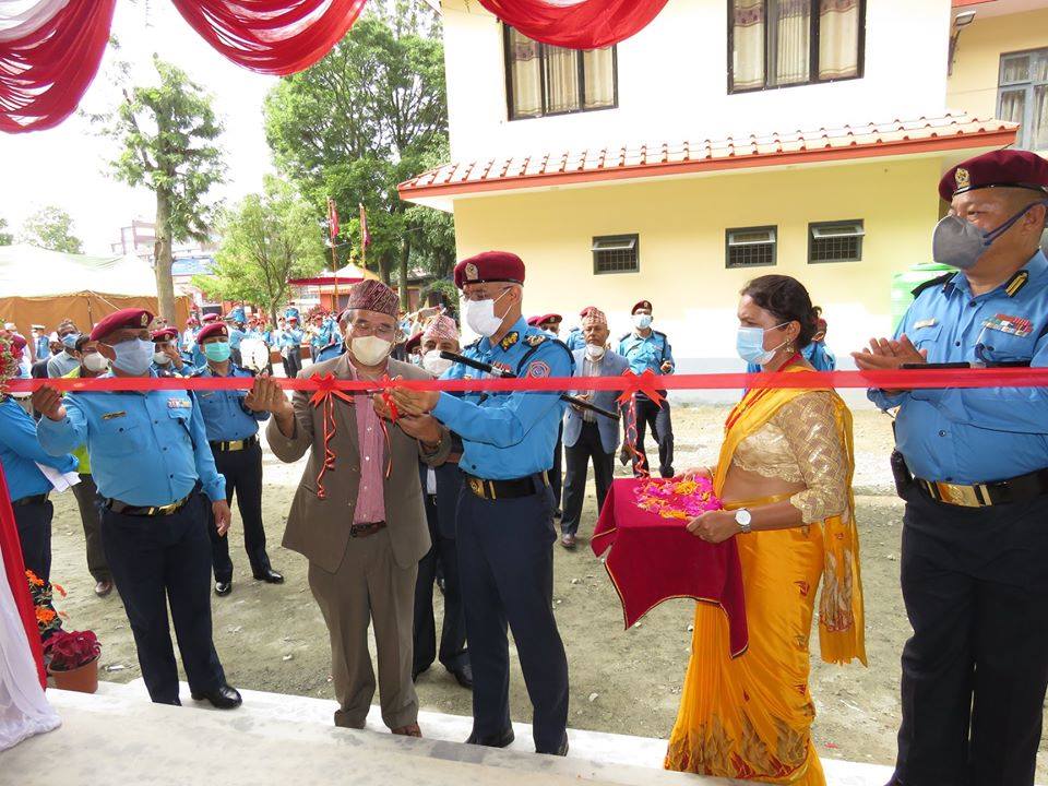 ललितपुरमा बन्यो ब्यारेक भवन,प्रहरीमा खुसीयाली