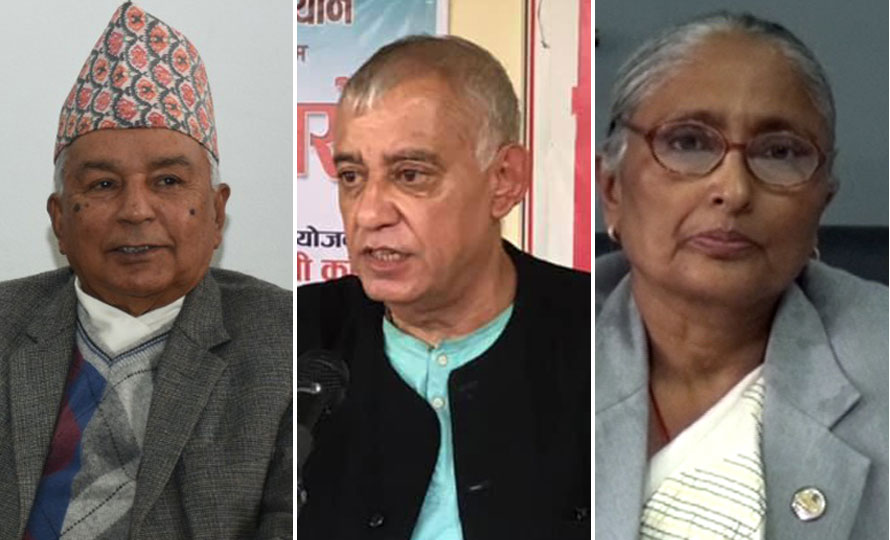 सभापति देउवाले गरेको मनोनयनविरुद्ध पौडेल,कोइराला र यादवको उजुरी