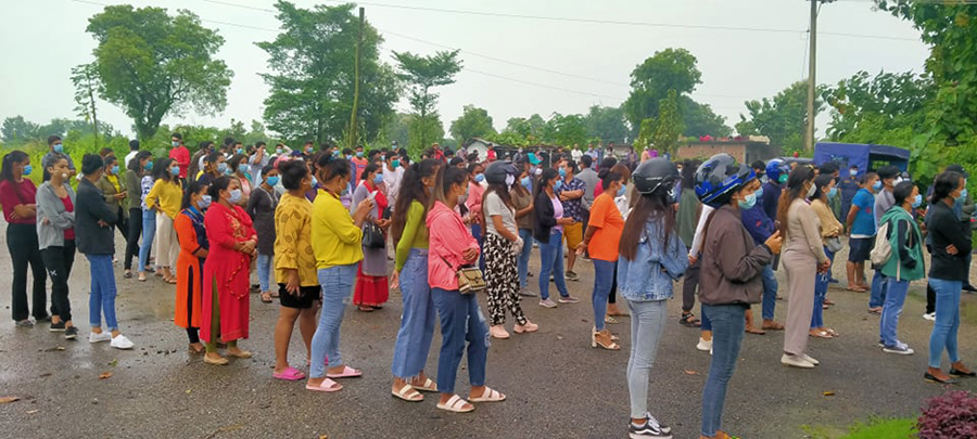 पाँचतारे होटल टाइगर प्यालेसले निकालेका ४ सय कर्मचारी आन्दोलित