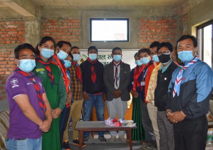 कोरोना जोखिममा गोदावरी नगरस्काउटको सक्रियता