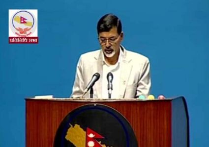 ओली सरकारले अध्यादेश मार्फत ल्याएको बजेट प्रतिस्थापन गरी नयाँ बजेट ल्याउने अर्थमन्त्रीको घोषणा