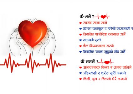 विश्व मुटु दिवसः मुटुलाई माया गरौँ, रोग लाग्नबाट बचौँ