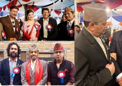 ‘हिमानी ट्रस्ट’ले जुराईदिएको कलाकारको जमघट, को–पुगे त समारोहमा