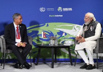 प्रधानमन्त्री देउवा र भारतीय समकक्षी मोदीबीच भेट, दुई देशबीच बहुआयामिक पक्षमा छलफल