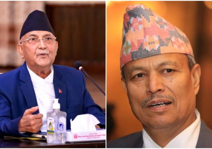 एमालेमा सर्वसम्मत अध्यक्ष बन्ने ढोका बन्द, ओलीलाई रावलको चुनौति