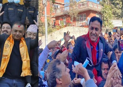 कांग्रेसमा महामन्त्री जितेर उदाए गगन थापा र बिश्वप्रकाश शर्मा, महाधिबेशन प्रतिनिधिको चाहना पूरा