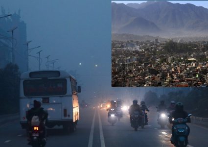 देशभर प्रदूषण उच्च भएसंगै काठमाडौं बन्यो बिश्वकै तेस्रो प्रदु्षणयुक्त शहर, डढेलोका कारण झन् समस्या