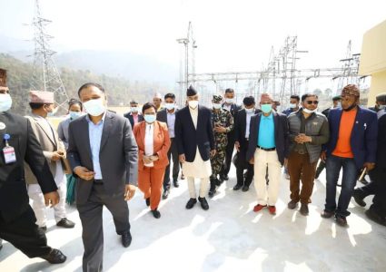 प्रधानमन्त्री देउवाले गरे २२० केभी नयाँ खिम्ती सब–स्टेशनको उद्घाटन
