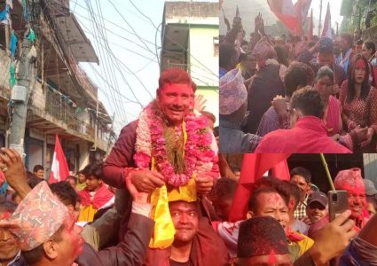 रुकुमपश्चिम मुसिकोट २ मा कांग्रेसबाट दिनेश खड्काको प्यानल नै विजयी