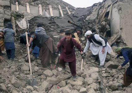 अफगानिस्तानको भूकम्पमा मृत्यु हुनेको संख्या १ हजार नाघ्यो, १५ सय घाइते