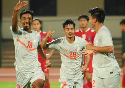 भारतसँग नेपाल ८–० गोल अन्तरले पराजित