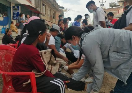 रोटरी क्लब ललितपुरले गर्यो एक दिने स्वास्थ शिविर,करिव ४ सय लाभाम्वित