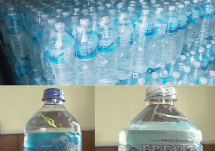 बोतलको पानीमा उद्योगीको मनोमानी,सन्देश र फ्रेसो पानीमा भेटियो अखाद्यबस्तु