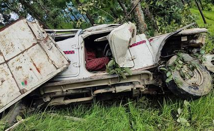 सल्यानमा जीप दुर्घटना हुँदा ८ जनाको मृत्यु, एक जना घाइते