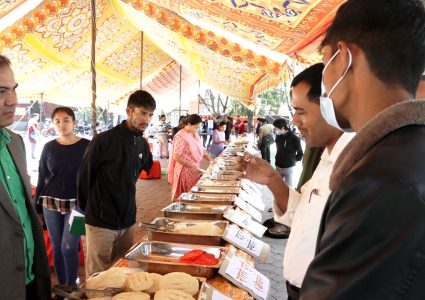 भृकुटीमण्डपमा राखियो एउटै स्टलमा ५० थरीका रोटी