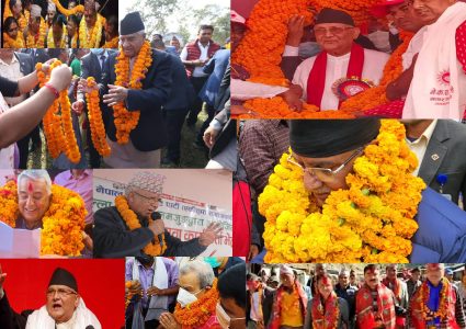 जता गयो उतै उम्मेद्वारको गलामा थेक्नै नसकिने माला, गुनासो गर्ने मतदाताले किन लगाइदिन्छन् खादा