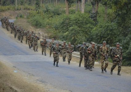 निर्वाचन सुरक्षाका लागि नेपाली सेना परिचालन
