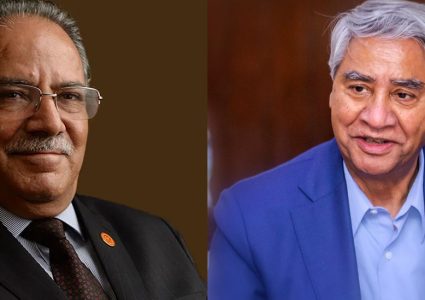 राष्ट्रपतिले सरकार गठनका लागि दिएको समय घर्किदै, पहिलो प्रधानमन्त्रीमा देउवा र प्रचण्डको दाबी