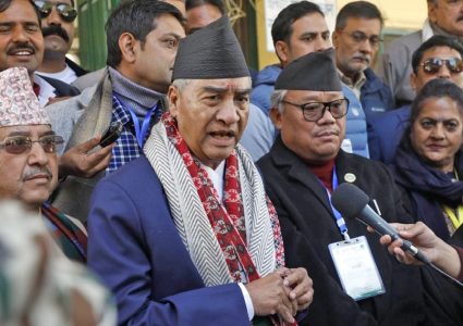 कांग्रेस संसदीय दलको नेतामा शेरबहादुर देउवा निर्वार्चित, गगन थापा पराजित