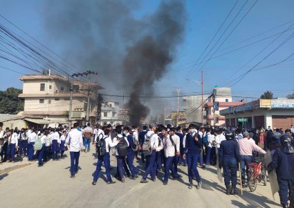 धनगढीमा लगाइयो २४ घण्टे निषेधाज्ञा