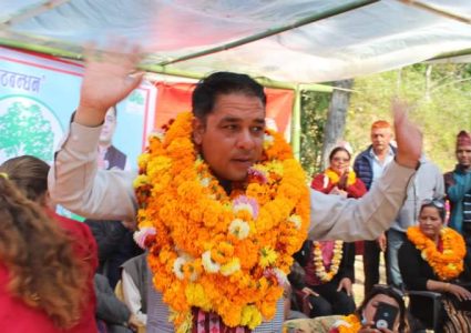 दोलखामा ३० वर्षे इतिहास ब्रेक गर्दै कांग्रेसका कुन्दराज काफ्ले विजयी