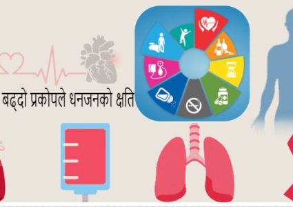 मानव जीवनमा फेरिदो जीवनशैलीले निम्त्याउदैं जोखिम, नसर्ने रोग बढ्दो