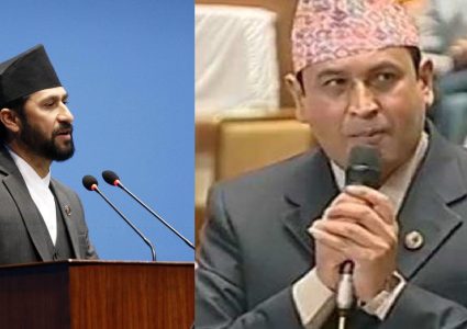 संसदमा गृहमन्त्री रवि लामिछानेलाई प्रश्नः प्रहरीले मान्न छाडेको हो ?