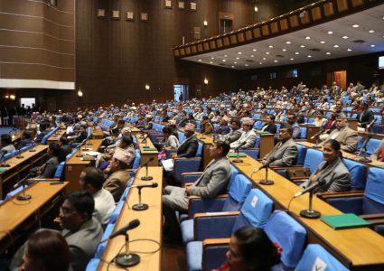 प्रतिनिधिसभा बैठक आज पनि, बजेटमा मन्त्रालयगत छलफल जारी रहने