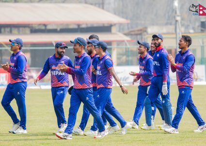 अपराजित हुँदै नेपालले पायो सिरिजको उपाधि