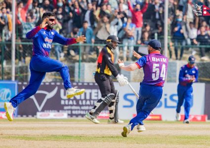 पीएनजीमाथि नेपालको सानदार जित, विश्वकप क्वालिफायरमा पुग्न एक खेल जित्नुपर्ने