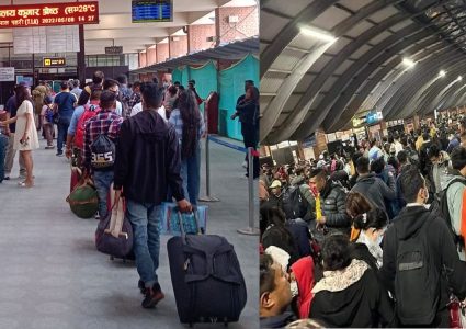 ८ महिनामा रोजगारी खोज्दै साढे ५ लाख विदेश पलायन, विश्वका १७८ देशमा नेपाली !