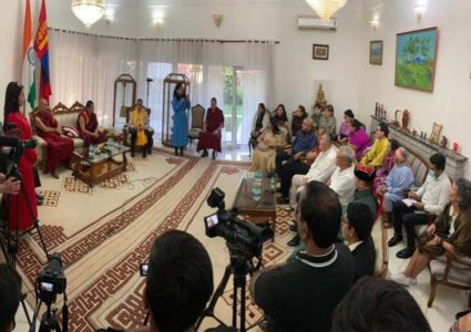 बुद्ध धर्मको प्रवर्द्धन गरेकोमा मङ्गोलियन प्रतिनिधिमण्डलद्वारा भारतको प्रशंसा