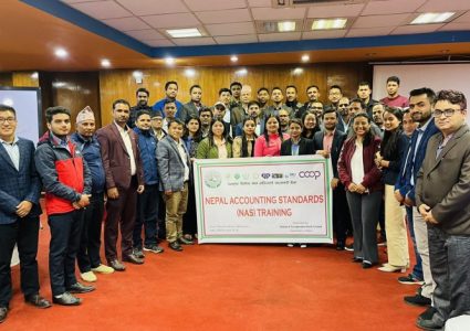 सकियो राष्ट्रिय सहकारी बैंकद्वारा सञ्चालित नेपाल लेखामान तालिम