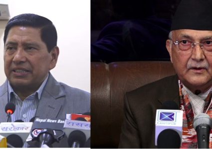 किन चल्दैछ गृहमन्त्री श्रेष्ठ र एमाले अध्यक्ष ओलीको जुहारी, सुन काण्डले खैलाबैला !