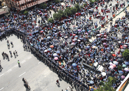 नौ महिनामा ३ हजार ८२९ वटा प्रदर्शन, १ लाखभन्दा बढी प्रहरी परिचालन