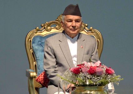 बढ्दो सहरीकरणले भूकम्पीय जोखिम बढायोः राष्ट्रपति रामचन्द्र पौडेल