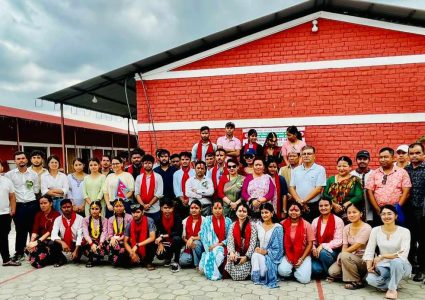सिन्धुलीमा बिद्यार्थीसँग प्राकृतिक स्रोत ब्यवस्थापन कलेजको इकाई अधिबेशन
