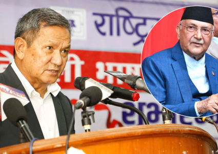 आइजिपीको जिब्रो थुत्ने अभिब्यक्तीपछि विवादमा सञ्चारमन्त्री गुरुङ