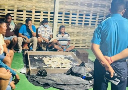 गाउँपालिकाका पूर्वअध्यक्षसहित ९ जना जुवा खालबाट पक्राउ
