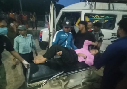 रुकुमपश्चिम आउदै गरेको यात्रुवहाक फोर्स गाडी सल्यानमा दुर्घटनाः १६ जना घाइते