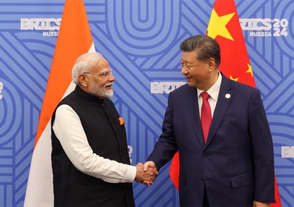 सी जिनपिङ र मोदीबीच कजानमा भेटवार्ता
