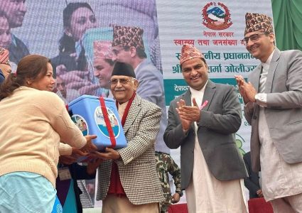 देशभर सुरु भयो एचपीभी खोप अभियान