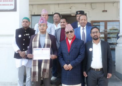 नागरिक उन्मुक्ति पार्टी, नेपालले निर्वाचन आयोगबाट पायो दल दर्ताको प्रमाणपत्र